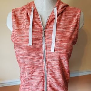 Chico's Weekends zip hooded vest